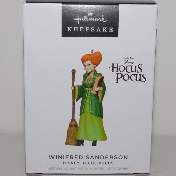 2023 Hallmark Hocus Pocus Winifred Sanderson Halloween Christmas Ornament NEW - Picture 1 of 7